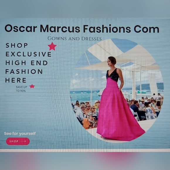 *$6,000 OSCAR DE LA RENTA AQUA SILK BUBBLE HEM PICASSO RUNWAY DRESS US 8 - Picture 11 of 11